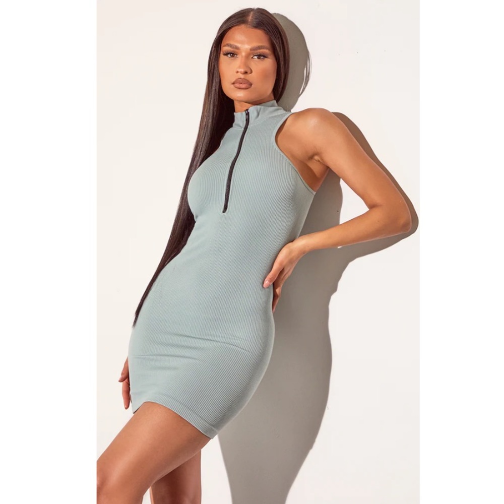 Racer Bodycon Dress
